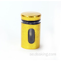 Deluxe Tuhao Gold Five Piece Säsongsburkar Set, Salt- och Pepper -burkar kapacitet 150 ml